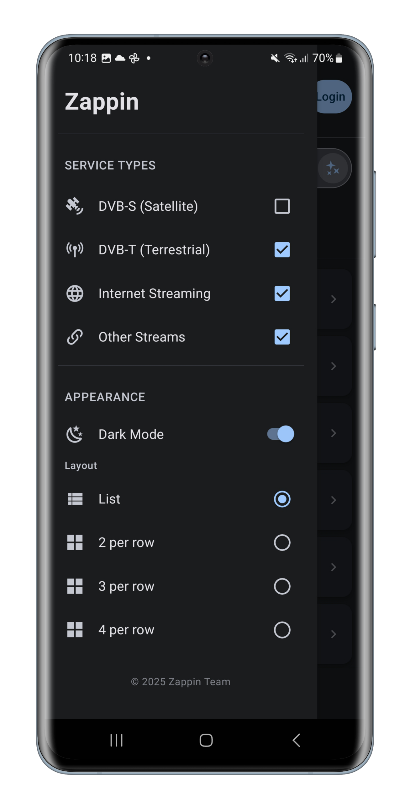 8 side menu portrait 8 side menu portrait