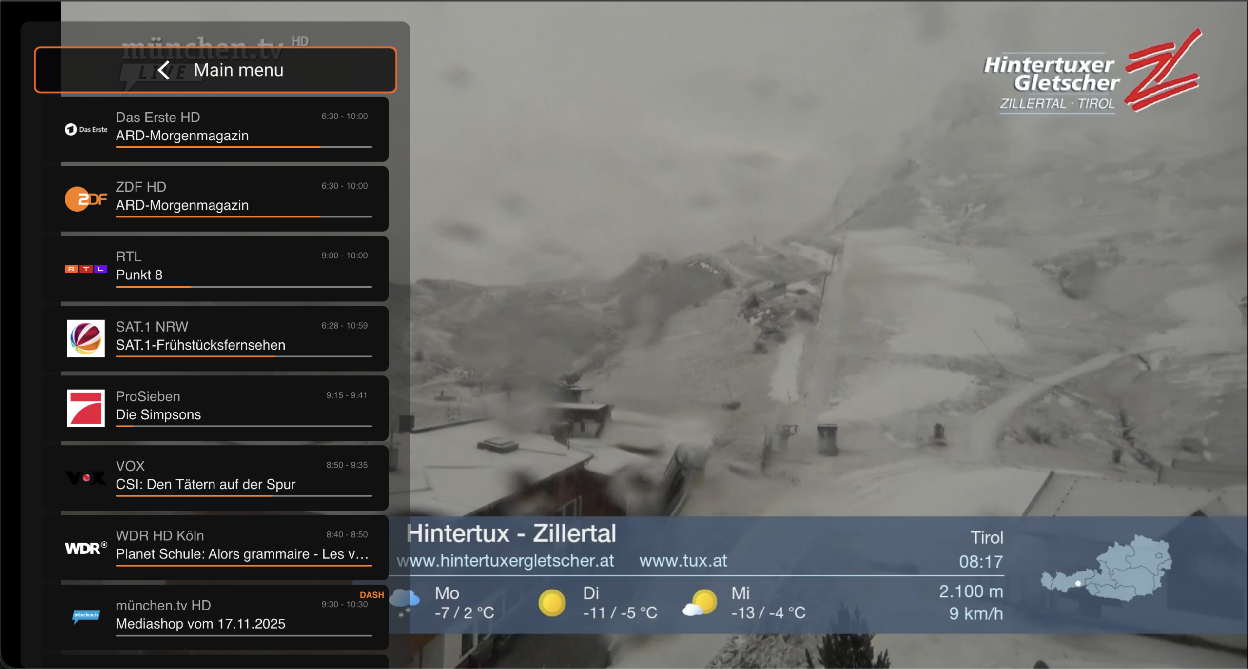 2 channel list 2 channel list